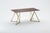 Steel Stand Table 160 in Walnut by Sebastian Scherer For Sale - Image 12 of 16