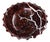 Handmade Ruffled Stone Bowl – Sculptural Polished Decorative Bowl, 10" X 3.5" For Sale