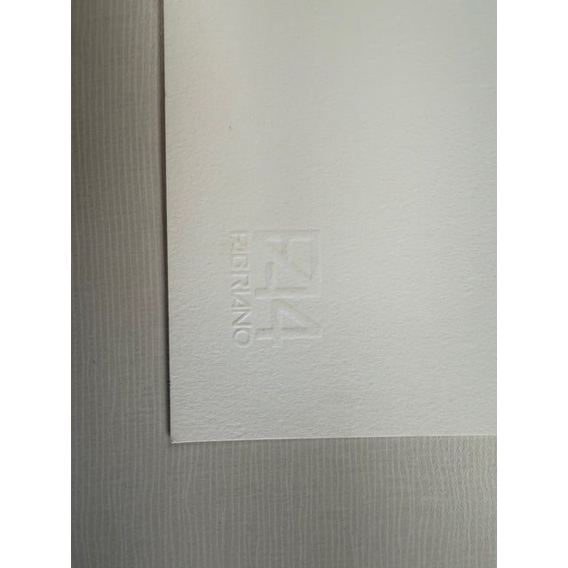 1986, "Urbino Landscape", Abstract Expressionist, Original Gouache, Artist Stanley J. Krupa For Sale - Image 9 of 9