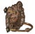 Antique English Bronze Lion Door Knocker For Sale - Image 10 of 10