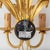 Italian Gold Gilt Wheat Sheaf Wall Sconces, 2010s, Set of 3 For Sale - Image 11 of 12