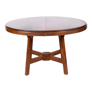 Signed Charles Limbert Antique Mission Oak Dining Table #2429 - Early 20th Century
