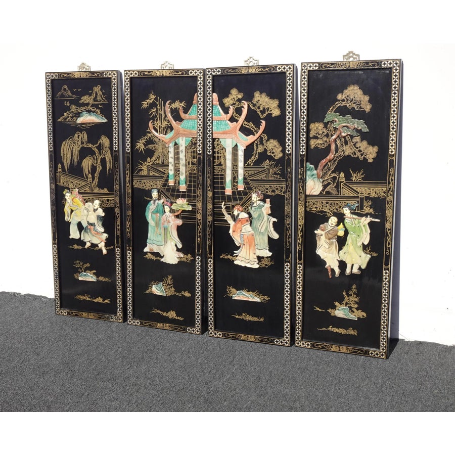 vintage-black-oriental-asian-