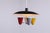 The original fifties hala pendant 'saucer' lamp designed by h. Busquet. Well documented in several catalogues from the...
