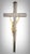 Large Cross with Christ in Gilt Bronze, 1640 For Sale - Image 6 of 13