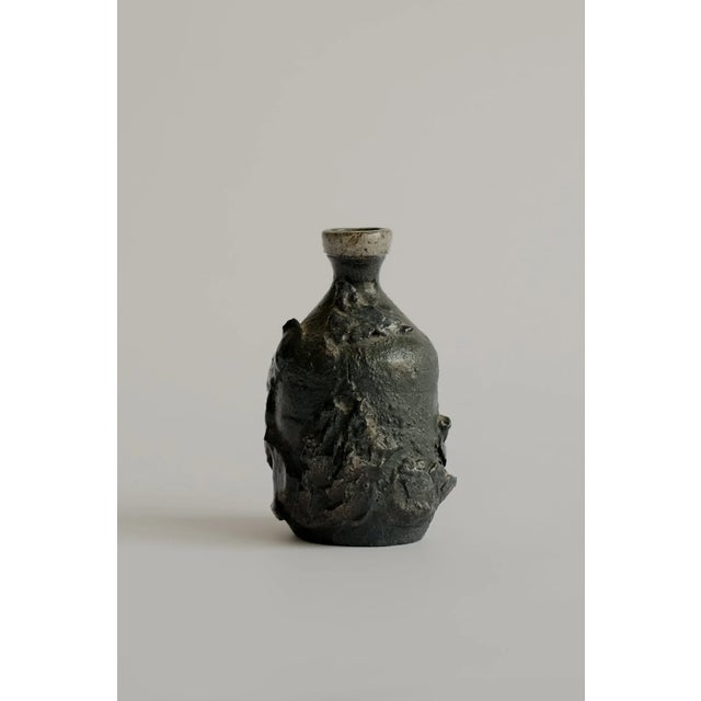 1980s Pair of Hand-Formed Brutalist Vessels For Sale - Image 5 of 5