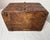 Antique 19th Century Handmade Wood Veneer Marquetry Jewelry Box Dresser Chest For Sale - Image 11 of 14