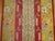 Contemporary Colorful Red Yellow Turkish Melas Early 20th Century Wool Runner - 3'5" x 13' For Sale - Image 3 of 6