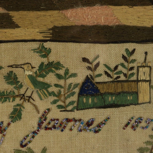 Victorian Sampler, 1851, by Mary James For Sale - Image 9 of 18