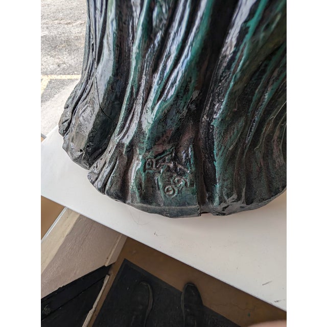 Vintage Black Panther Floor Lamp, 1980s-90s For Sale - Image 9 of 10