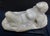 Stone Alabaster Stone Craved Reclining Woman Garber For Sale - Image 7 of 10