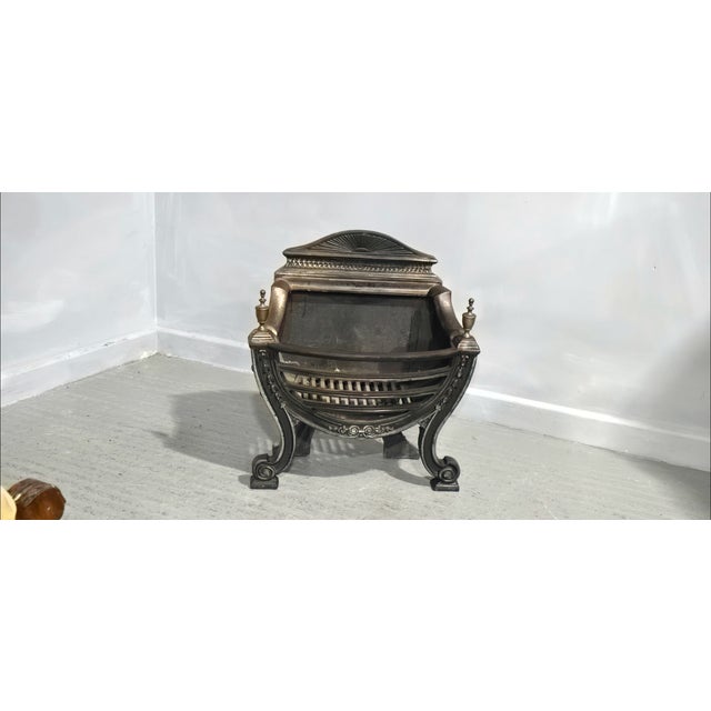 English Regency Cast Grate, 1920 For Sale - Image 6 of 8