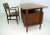 This teak desk with a chair was designed by the famous Italian designer Vittorio Dassi in Italy in the 50s. This piece is...