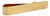 1990s Tiffany & Co Estate Tie Clip 1 10/16 14k Yellow Gold For Sale