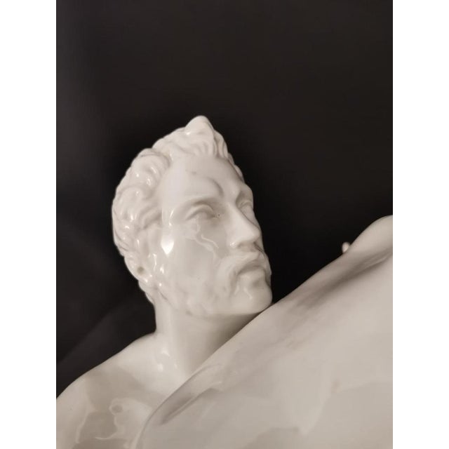 19th Century Italian Porcelain Rape Of Sabine Figurine For Sale - Image 11 of 14