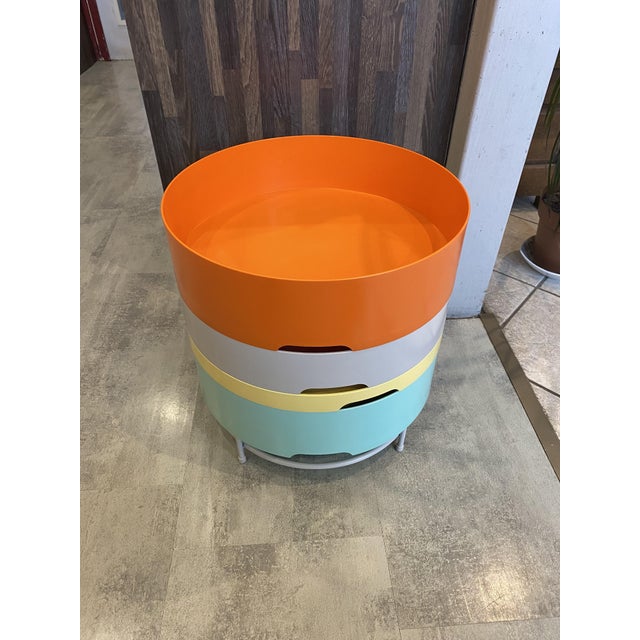 Round PS 2014 Coffee Table with Multiple Modular Tiers from Ikea For Sale - Image 16 of 18