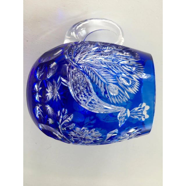 1980s Cobalt Glass Beer Mug by A. Jabłoński, 1980s For Sale - Image 5 of 18