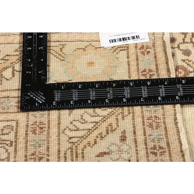 Vintage Turkish Sivas Rug - 04'09 x 06'09 For Sale In Dallas - Image 6 of 9