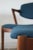 Blue Teak Model 42 Chairs by Kai Kristiansen for Schou Andersen, Set of 6 For Sale - Image 8 of 12