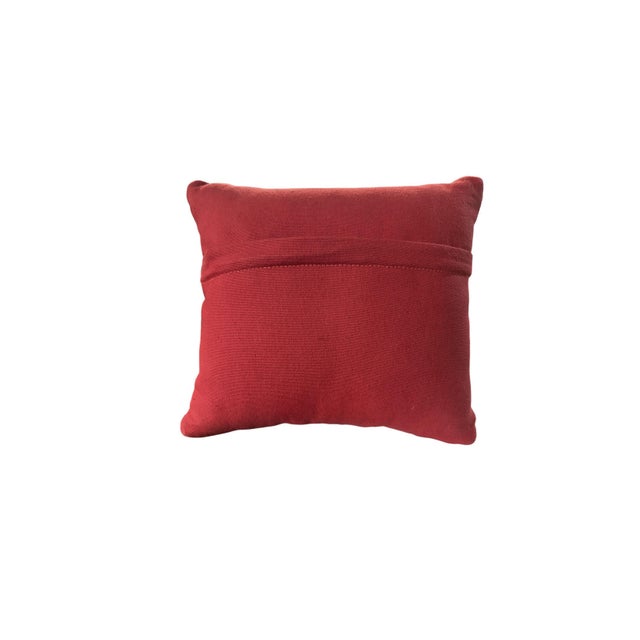 Tribal 19th Custom Made Antique Malayer Neck Pillow 10.5" W For Sale - Image 3 of 6