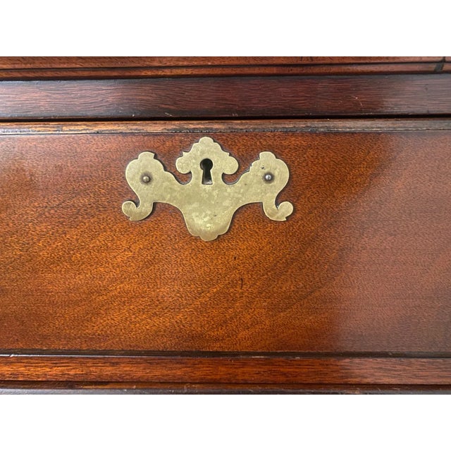 W. & J. Sloane 1930s Chippendale Mahogany Tall Chest — W. & J. Sloane Master Craftsmen For Sale - Image 4 of 11