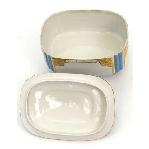 Porcelain Dish with Lid For Sale - Image 3 of 6