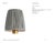 Visual Comfort Signature 5" Pleated Mist Silk Shade Designer: Visual Comfort Signature Height: 5" Base: Shade Details: 4"...