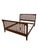 Ethan Allen Vintage Ethan Allen American Impressions Queen Sleigh Bed Mission Arts Crafts Headboard For Sale - Image 4 of 14