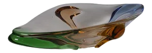 Art Glass Rhapsody Vase by Frantisek Zemek for Mstišov, 1950s