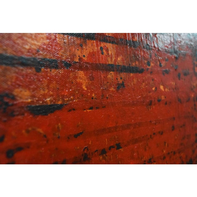 Large Acrylic on Canvas by Ron Strong, Dtd. 2001, Titled "Eleviocity" For Sale - Image 4 of 7