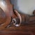 Antique Walnut King Size Bed with Carved Scroll Headboard For Sale - Image 6 of 12