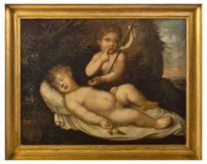 Italian School Artist, Lamb of God, 17th Century, Oil on Canvas