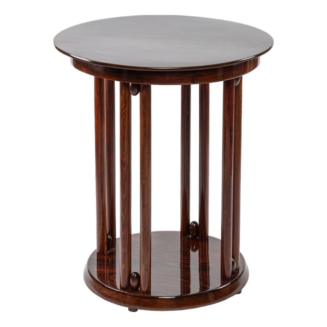 Model Bat Table by Josef Hoffmann and Gustav Siegel for Gebrüder Thonet, 1912 For Sale