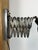 Industrial Black Scissor Wall Lamp, 1950s For Sale - Image 12 of 18
