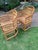 Thomasville Mid 20th Century Brighton Pavilion Bamboo Arm Chairs Pair by Thomasville For Sale - Image 4 of 11