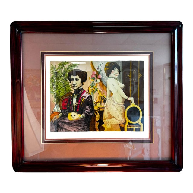 1980s Charles Briggs "Bad Girls" Art For Sale