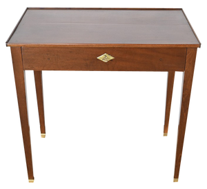 Small Directoire Mahogany Table, Early 19th Century