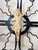 Up for sale is a large vintage hand carved wood and wrought iron religious wall crucifix sculpture. Handmade with...