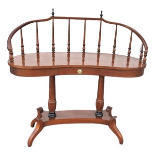 Ruder Brothers New York Duncan Phyfe Style Mahogany Writing Desk For Sale