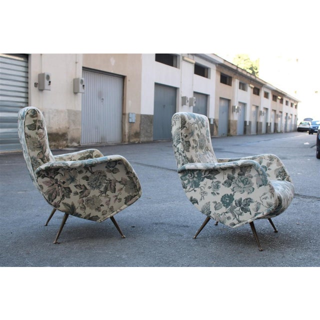 Living Room Set Sofa with Armchairs by Isa Bergamo for Isa Aldo Morbelli, 1950s, Set of 3 For Sale - Image 11 of 18