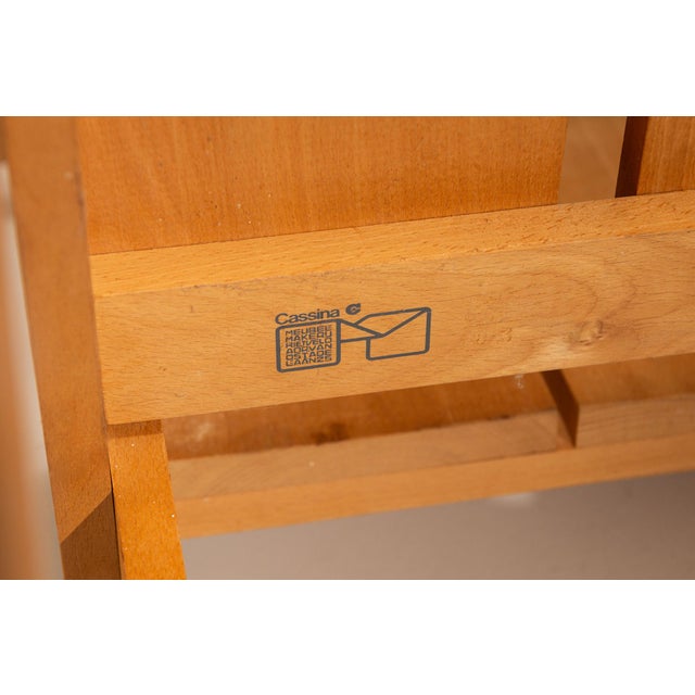 Crate Chair by Gerrit Rietveld for Cassina, the Netherlands, 1970s For Sale - Image 13 of 15