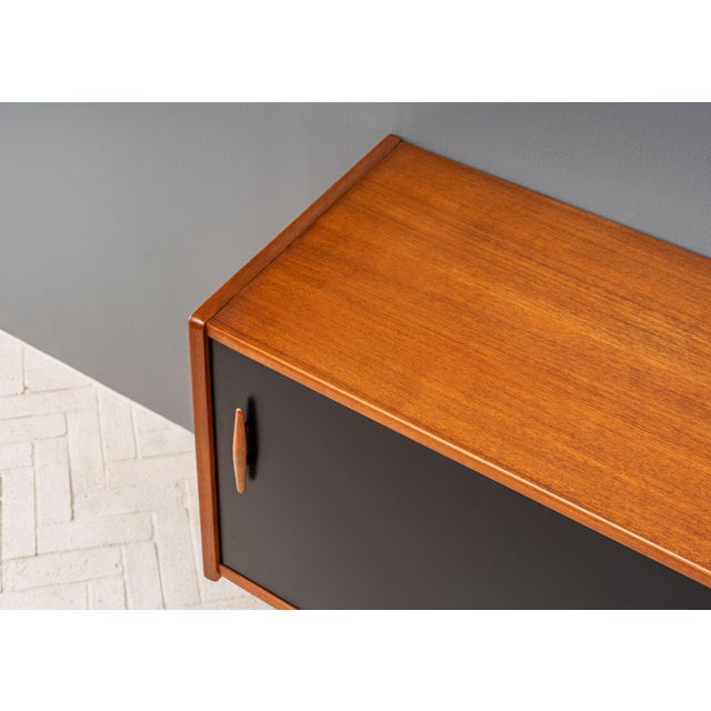 1960s Nils Jonsson Teak Wall Console For Sale In Boston - Image 6 of 16