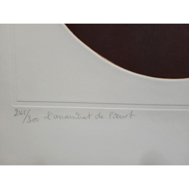 Contemporary Guillaume Azoulay l'Assassinat De Pierrot Signed Limited Edition Harlequin Print For Sale - Image 3 of 6