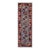 Rustic Ziegler Blue/Multi Wool Runner Rug- 2'8'' X 9'8'' For Sale