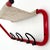 Tubular Wall Coat Rack with Fabric, 1980s For Sale - Image 3 of 7