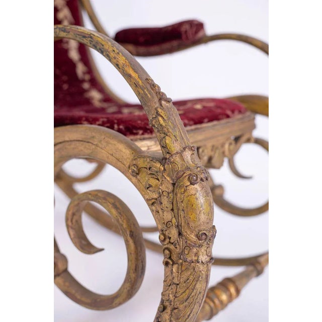 Rocking Chair by Michael Thonet for Anton Fix, 1850s For Sale - Image 6 of 16