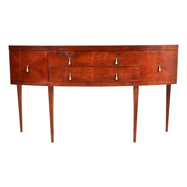 Baker Furniture Modern Regency Sideboard Credenza For Sale