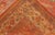 Antique Turkish Oushak Rug With Tribal Medallion Design in Terracotta and Blue 10'0 X 13'8 For Sale - Image 12 of 12