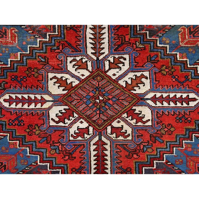 1960s Red Semi Antique Oriental Rug For Sale In New York - Image 6 of 12