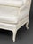 Louis XVI Style White Painted Fauteuils, Pair For Sale In New York - Image 6 of 7
